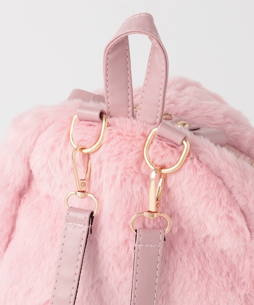 by LOVEiT（バイラビット）の「ウサミミファーリュック（バックパック/リュック・キッズ・ピンク/ブラック・F）」の17枚目の写真