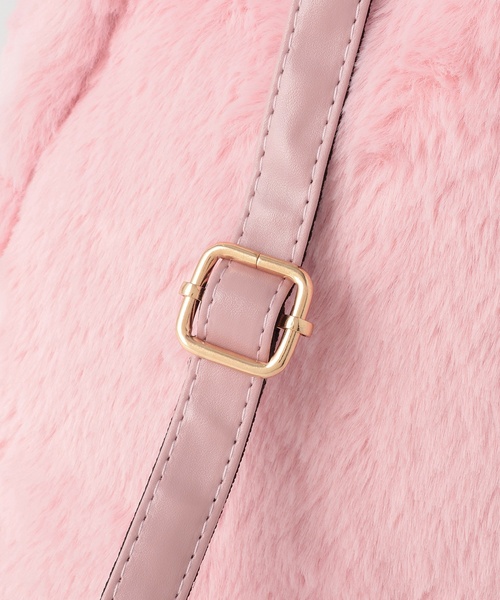 by LOVEiT（バイラビット）の「ウサミミファーリュック（バックパック/リュック・キッズ・ピンク/ブラック・F）」の3枚目の写真