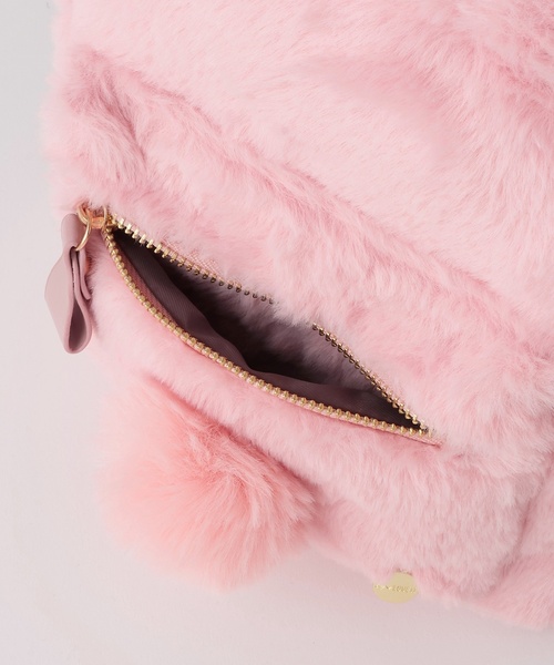 by LOVEiT（バイラビット）の「ウサミミファーリュック（バックパック/リュック・キッズ・ピンク/ブラック・F）」の5枚目の写真