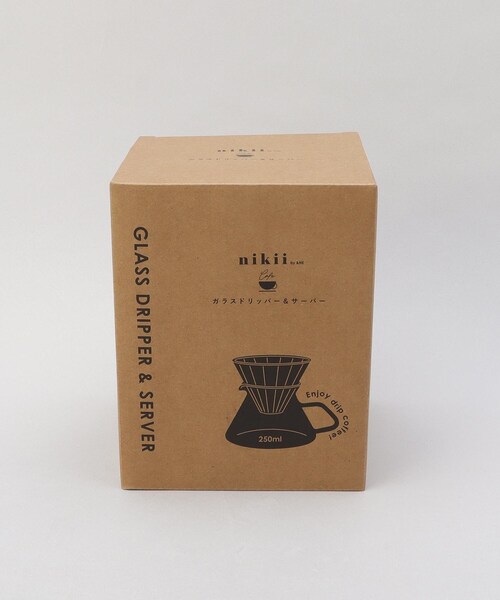 212 KITCHEN STORE（トゥワントゥキッチンストア）の「nikii cafe ガラスドリッパー＆サーバー ＜nikii  ニキ＞（食器・レディース・その他・00）」の11枚目の写真