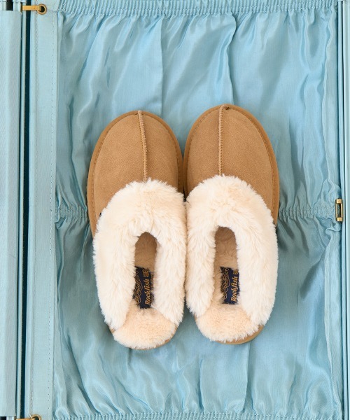 ROCKFISH WEATHERWEAR(ロックフィッシュウェザーウェア)の「NEW ORIGINAL WINTER SLIPPER(スリッポン・レディース・モカ/サンドベージュ/ブラウン/チョコ/ブラック/カーキ・23.0cm/24.0cm/25.0cm)」の1枚目の写真