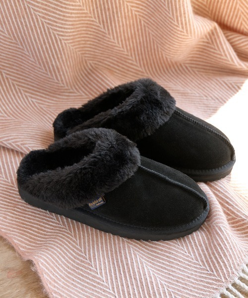 ROCKFISH WEATHERWEAR(ロックフィッシュウェザーウェア)の「NEW ORIGINAL WINTER SLIPPER(スリッポン・レディース・モカ/サンドベージュ/ブラウン/チョコ/ブラック/カーキ・23.0cm/24.0cm/25.0cm)」の2枚目の写真