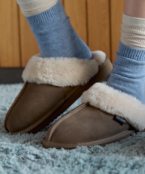 ROCKFISH WEATHERWEAR(ロックフィッシュウェザーウェア)の「NEW ORIGINAL WINTER SLIPPER(スリッポン・レディース・モカ/サンドベージュ/ブラウン/チョコ/ブラック/カーキ・23.0cm/24.0cm/25.0cm)」の3枚目の写真