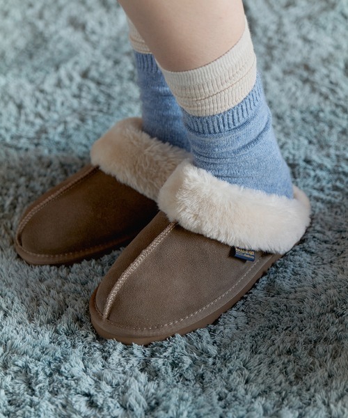 ROCKFISH WEATHERWEAR(ロックフィッシュウェザーウェア)の「NEW ORIGINAL WINTER SLIPPER(スリッポン・レディース・モカ/サンドベージュ/ブラウン/チョコ/ブラック/カーキ・23.0cm/24.0cm/25.0cm)」の21枚目の写真