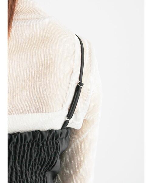 Te chichi（テチチ）の「ベアオールインワン（サロペット/オーバーオール・レディース・ベージュ/ブラック・F）」の9枚目の写真