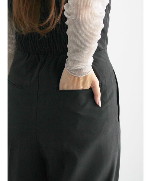 Te chichi（テチチ）の「ベアオールインワン（サロペット/オーバーオール・レディース・ベージュ/ブラック・F）」の12枚目の写真