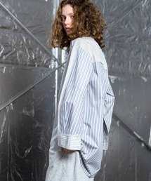 AULA AILA | ストライプシャツ&キャミソールセット(シャツ/ブラウス)