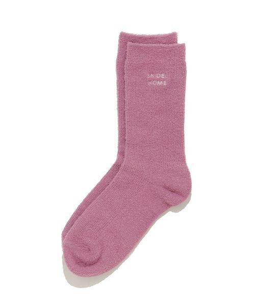 SNIDEL 　KITTY　ニットソックス　ピンク SNIDEL HOME（スナイデルホーム）の「【SNIDEL HOME × 新木優子