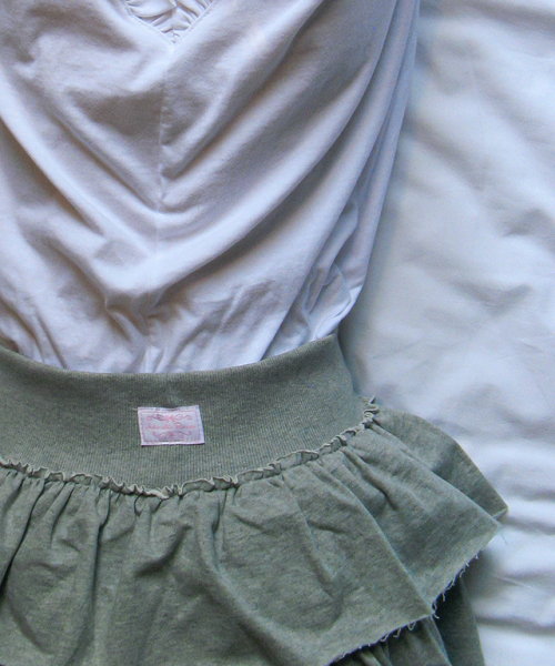 RONRON(ロンロン)の「CANCAN RUFFLE PANTSKIRT GREY(スカート・レディース・その他・FREE)」の3枚目の写真