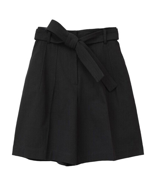 パンツ CLANE STITCH BELT HALF PANTS STITCH BELT HALF PANTS(1 BLACK): CLANE: WOMENS｜ STUDIOUS ONLINE