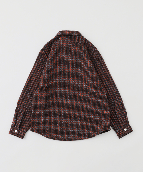 Carhartt WIP（カーハートダブリューアイピー）の「CARHARTT WIP / カーハート ダブリューアイピー BELLAMY SHIRT JACET（ブルゾン・メンズ・ブラウン・SMALL/MEDIUM）」の2枚目の写真