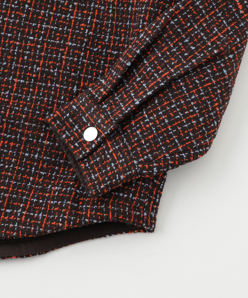 Carhartt WIP（カーハートダブリューアイピー）の「CARHARTT WIP / カーハート ダブリューアイピー BELLAMY SHIRT JACET（ブルゾン・メンズ・ブラウン・SMALL/MEDIUM）」の6枚目の写真