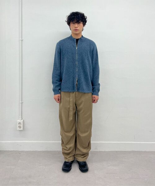 Millo Archive（ミロ アーカイブ）の「ペドルベルトトラウザー [ダークネイビー]（スラックス・メンズ・その他・MEDIUM/LARGE/X-LARGE）」の8枚目の写真