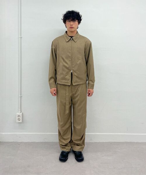 Millo Archive（ミロ アーカイブ）の「ペドルベルトトラウザー [ダークネイビー]（スラックス・メンズ・その他・MEDIUM/LARGE/X-LARGE）」の10枚目の写真