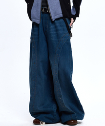 RSSC（アールエスエスシー）の「RIVET BALLOON DENIM PANTS - DENIM（デニムパンツ）」