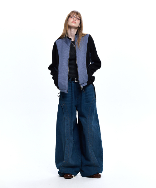 RSSC(アールエスエスシー)の「RIVET BALLOON DENIM PANTS - DENIM(デニムパンツ・レディース・その他・1/2)」の5枚目の写真
