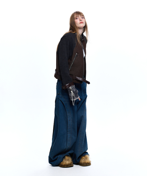 RSSC(アールエスエスシー)の「RIVET BALLOON DENIM PANTS - DENIM(デニムパンツ・レディース・その他・1/2)」の6枚目の写真