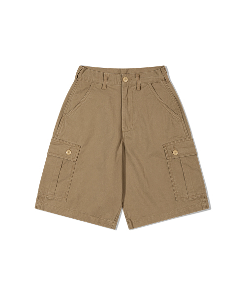 MOAA(モア)の「ヘビーコットンバミューダパンツ (サンドベージュ)(その他パンツ・レディース・その他・SMALL/MEDIUM)」の2枚目の写真