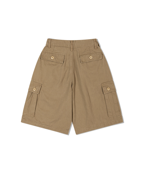 MOAA(モア)の「ヘビーコットンバミューダパンツ (サンドベージュ)(その他パンツ・レディース・その他・SMALL/MEDIUM)」の3枚目の写真