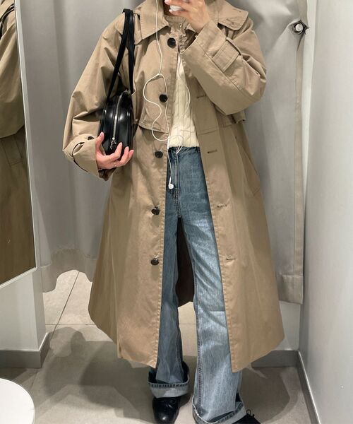 MUSINSA STANDARD WOMAN(ムシンサスタンダードウーマン)の「レディースワイドデニムパンツ【ライトインディゴ】(デニムパンツ・レディース・その他・32/30/23/24/25/26/27/28/29)」の11枚目の写真