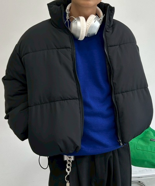 クリスマスおすすめ！！【ユニセックス】中綿ショート中綿ジャケット