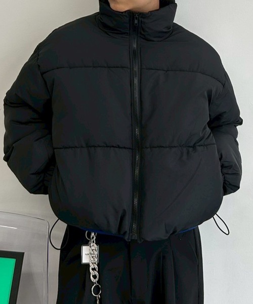 クリスマスおすすめ！！【ユニセックス】中綿ショート中綿ジャケット