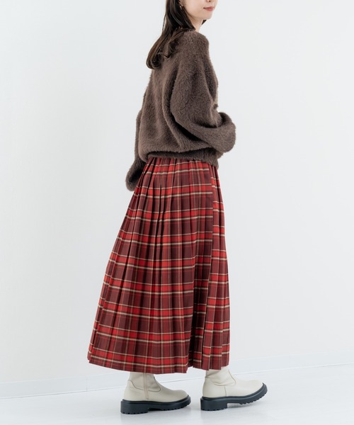 refinedworks(リファインドワークス)の「【refinedworks】フェザーヤーン の ニットプルオーバー!(ニット/セーター・レディース・チャコールグレー/ブラウン・FREE)」の22枚目の写真