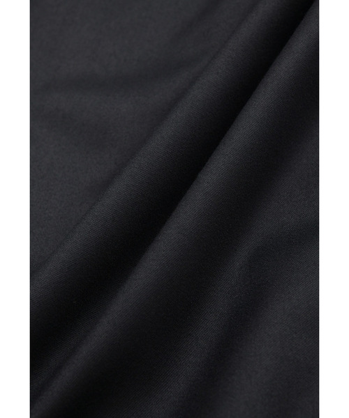 ウールサテンシャツワンピース（ドレス）｜1er Arrondissement