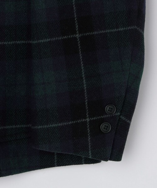SHIPS(シップス)の「SHIPS: AUTHENTIC ブラックウォッチ スポーツ ブレザー ジャケット(テーラードジャケット・メンズ・ネイビー・MEDIUM/LARGE)」の4枚目の写真