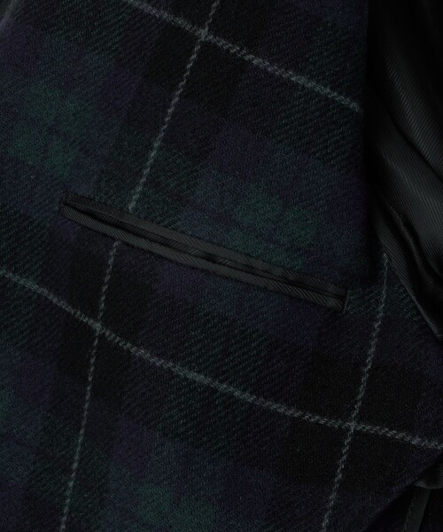SHIPS(シップス)の「SHIPS: AUTHENTIC ブラックウォッチ スポーツ ブレザー ジャケット(テーラードジャケット・メンズ・ネイビー・MEDIUM/LARGE)」の7枚目の写真
