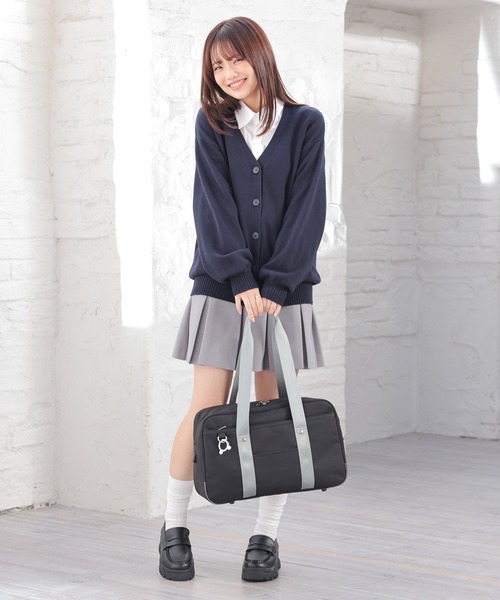 Honeys(ハニーズ)の「裏地パンツ付ミニスカート(スカート・レディース・ベージュ/ブラック/杢グレー・S/M/L/LL)」の10枚目の写真