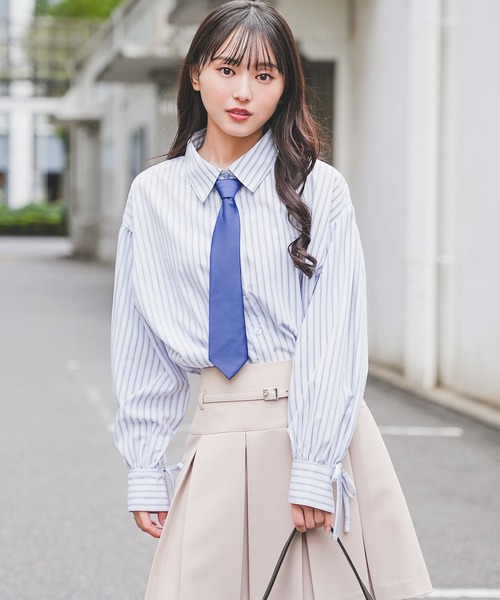 Honeys(ハニーズ)の「裏地パンツ付ミニスカート(スカート・レディース・ベージュ/ブラック/杢グレー・S/M/L/LL)」の14枚目の写真