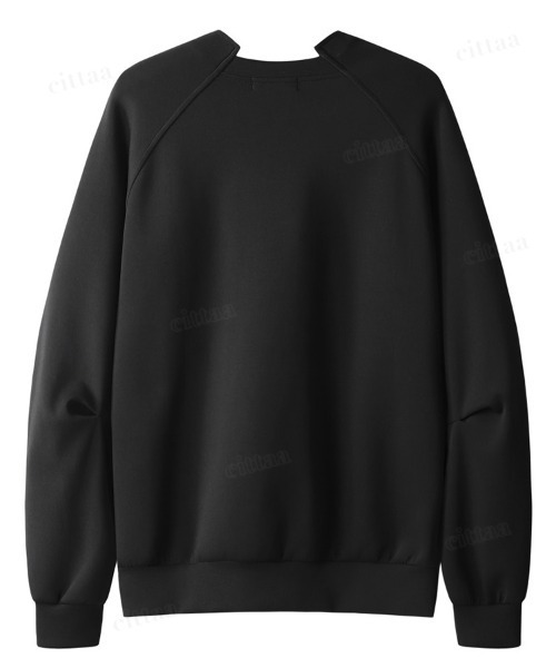 Dalfwin(ダールフィン)の「韓国ファッション BLUREMO変形襟エンボス加工ロゴスウェット(スウェット・レディース・ブラック/ワインレッド・FREE)」の22枚目の写真