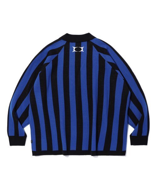 CRITIC（クリティック）の「KNIT STRIPE RACING JERSEY BLACK（ニット/セーター・レディース・その他・LARGE/MEDIUM/X-LARGE）」の2枚目の写真