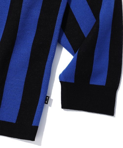 CRITIC（クリティック）の「KNIT STRIPE RACING JERSEY BLACK（ニット/セーター・レディース・その他・LARGE/MEDIUM/X-LARGE）」の5枚目の写真