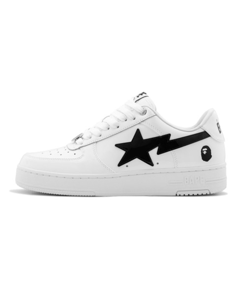 A BATHING APE(アベイシングエイプ)の「BAPE STA #2(スニーカー・メンズ・ホワイト/ブラック/ピンク・8/9/8.5/9.5/7/12/11/10/13)」の4枚目の写真