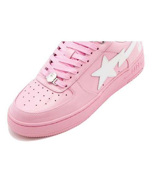 A BATHING APE(アベイシングエイプ)の「BAPE STA #2(スニーカー・メンズ・ホワイト/ブラック/ピンク・8/9/8.5/9.5/7/12/11/10/13)」の12枚目の写真
