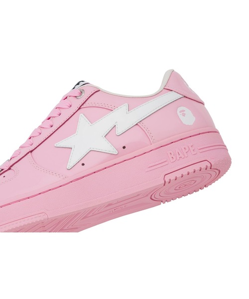 A BATHING APE(アベイシングエイプ)の「BAPE STA #2(スニーカー・メンズ・ホワイト/ブラック/ピンク・8/9/8.5/9.5/7/12/11/10/13)」の15枚目の写真
