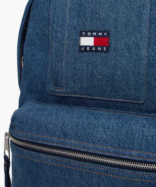 tommy jeans（トミー ジーンズ）の「ユーティリティデニムバックパック（バックパック/リュック・メンズ・ブルー・FREE）」の3枚目の写真