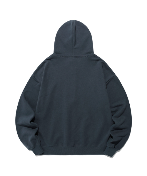 NICE GHOST CLUB（ナイスゴーストクラブ）の「3STARS HATE HOODIE ZIP UP_NAVY(NG2EFUM481A)（パーカー・レディース・ネイビー・SMALL/MEDIUM/LARGE）」の2枚目の写真