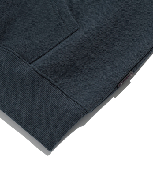 NICE GHOST CLUB（ナイスゴーストクラブ）の「3STARS HATE HOODIE ZIP UP_NAVY(NG2EFUM481A)（パーカー・レディース・ネイビー・SMALL/MEDIUM/LARGE）」の7枚目の写真