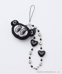 Heart Tattoo（ハートタトゥー）の「ナカムラくんコラボモノトーンハートチャームキーホルダー【ANGEL BLUE】（スマホグッズ）」