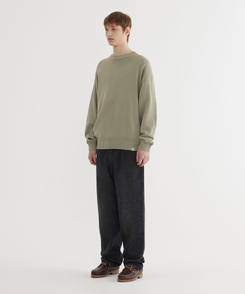 COVERNAT(カバーナット)の「グラフィティクルーネックニットライトカーキ(ニット/セーター・レディース・その他・SMALL/MEDIUM/LARGE/X-LARGE)」の5枚目の写真