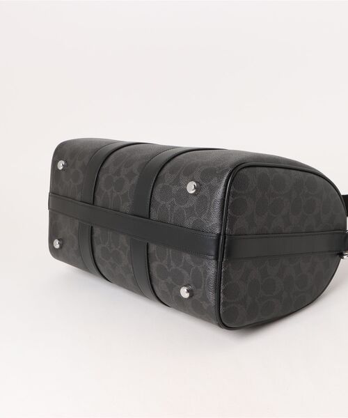 COACH(コーチ)の「コンパス バッグ 35・シグネチャー キャンバス(ボストンバッグ・メンズ・ブラック系その他・ONE)」の9枚目の写真