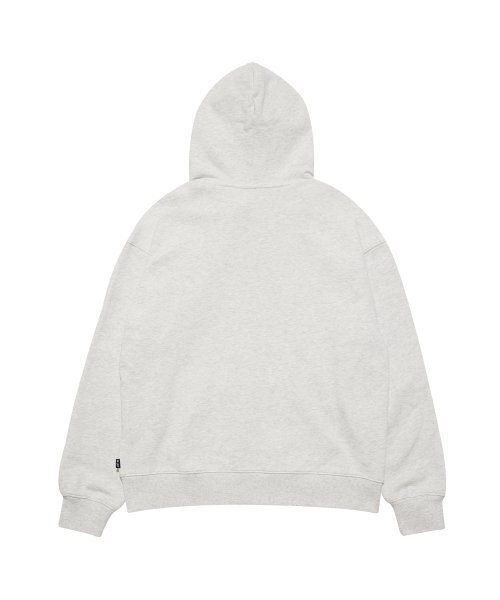 HUF（ハフ）の「HUF ARCH LOGO HOODIE ZIP UP [MELANGE GREY]（パーカー・レディース・その他・MEDIUM/LARGE/XX-LARGE）」の2枚目の写真