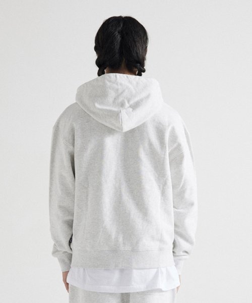 HUF（ハフ）の「HUF ARCH LOGO HOODIE ZIP UP [MELANGE GREY]（パーカー・レディース・その他・MEDIUM/LARGE/XX-LARGE）」の7枚目の写真