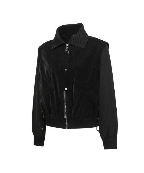 ANEW GOLF（アニューゴルフ）の「WOMEN SP 2-IN-1 MA-1 JACKET_BK（ナイロンジャケット・レディース・その他・X-SMALL/SMALL/MEDIUM）」の3枚目の写真