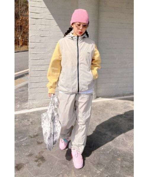 LMCの「OG ESSENTIAL HOODIE VEST light gray(ベスト・レディース・その他・LARGE/MEDIUM/SMALL)」の22枚目の写真