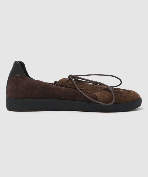 WETHEROAD(ウィーザロード)の「WTRD3126 Arthur Suede Washing German Army Sneakers Brown(スニーカー・メンズ・ブラウン・24cm/25cm/26cm/27cm/28cm/29cm)」の5枚目の写真