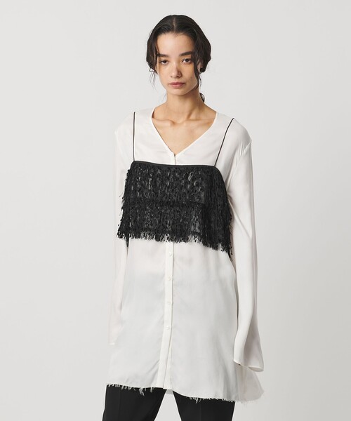 AEWEN MATOPH＞フリンジショートキャミソール（キャミソール）｜AEWEN